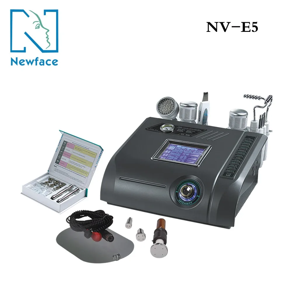 NV-E6 Portable 6 in 1 No-needle mesotherapy customized no-needle mesotherapy beauty machine skin tightening equipment for salon