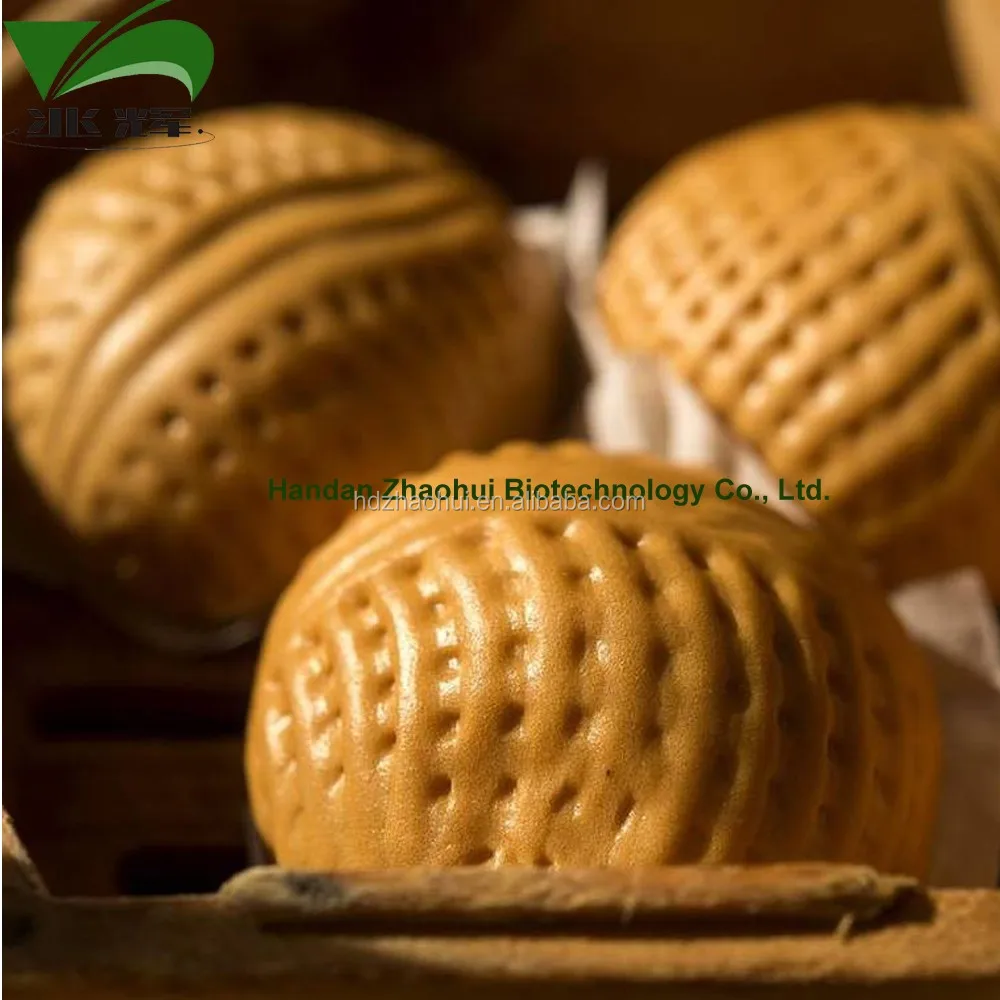 zhaohui factory frozen steam walnut bun (he tao bao) with red