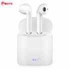 Twins Double Wireless Bluetooth Headset Pair Mini Bluetooth Earphone Stereo Music Headphone I7S Tws with charging case