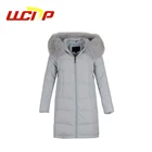 2019 winter new design modernized soft long puffer down jacket women