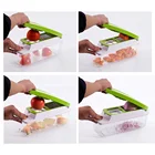 無料サンプルキッチンマスターマルチ2で1スパイラライザー野菜調整可能カッタープラス素敵なチョッパースライサーダイサー