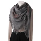 High-end Horse Pattern Custom Printing Warm Pashmina 100% Cashmere Scarf