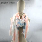 China women's scarves shawl scarf with heart print