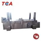 large size industrial chicken nuggets frying machine fryer