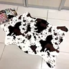Best-Selling non-slip cow hide rug pad Animal Leather Rug