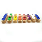 YH Popular Musical toy bar xylophone, 8 Tone Colorful Xylophone Bars,Sound Brick