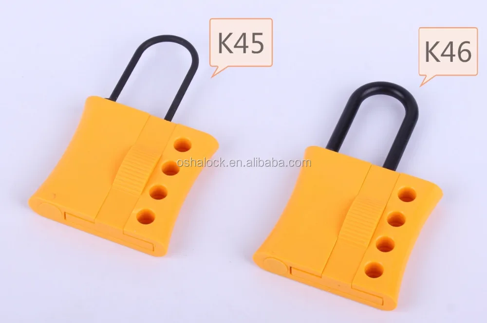 Factory Cheap Nylon Safety Lockout Hasp Number Lock