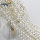 Pearl Drop Shape Pearls 4-5mm AAA Rice Drop Oval Shape Natural Genuine Fresh Water Real Freshwater Pearl Strand Bead