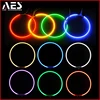 AES Best Quality Car lighting Colorful CCFL angel eyes for all car hid projector lens