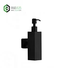 Black Painting Soap Dispenser wall mounted Stainless steel liquid soap dispenser