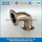 Quality Degree High Quality Food Grade 3A SMS DIN Ss304 Tri Clamp Tube Bend 90 Degree
