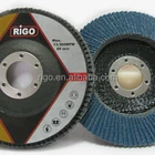 Zirconium T27/T29 100x16mm G60 Flap Disc With Fiberglass Backing For Stainless steel