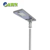 80W outdoor led solar street light stainless wall light aluminium and glass composite panel