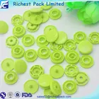 Custom logo plastic snap button fasteners plastic snap for hat closure