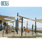 sun 6 x 10 2.5 m large square beige triangle shade sail amazon