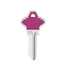 Color Blank House Keys Plastic Key For Custom Door keys