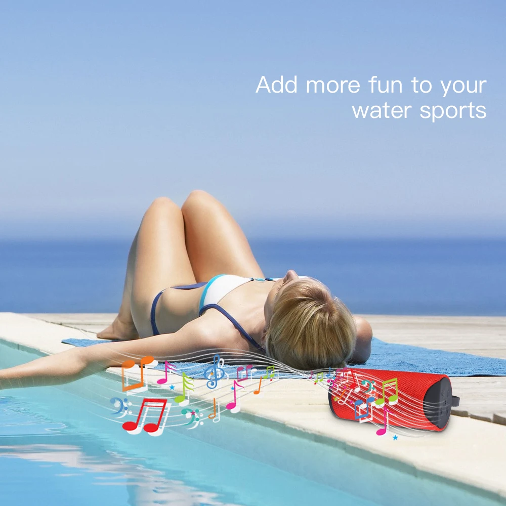 Outdoor Active Subwoofer Computer Music Bass Speakers Mini Portable Wireless Bluetooth Speaker - ANKUX.COM