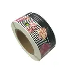 Food paper sticker self adhesive label bottle label printing