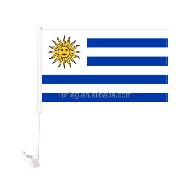 Custom Design Double Printed Polyester Car flag Car Window Flag Magnetic Car Flag With Top Quality And Cheap Price