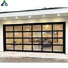 CE Automatic Customized Size Glass Panel Garage Door