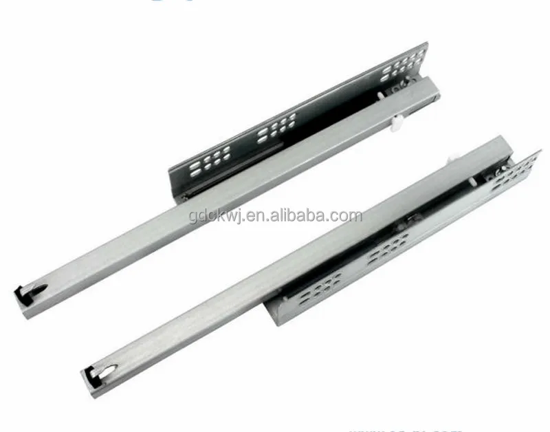 stainless steel kitchen cabinet heavy duty drawer channel soft close drawer slides for furniture