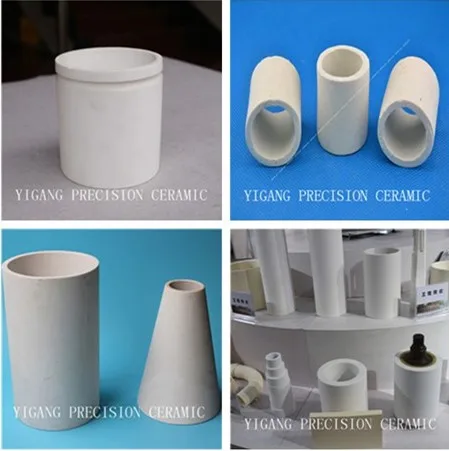 Refractory porous fiber ceramic tube for heater