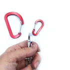 BAI TE Aluminium shape D wire gate carabiner hook/keychain,climbing equipment