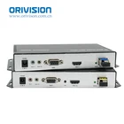 4K 30hz HDMI USB KVM Fiber Extender LC SFP Single-mode 1-core 20KM Support All Devices RS232 EDID Audio Transmission