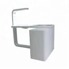 luxury manicure salon table metal nail beauty salon furniture for sale