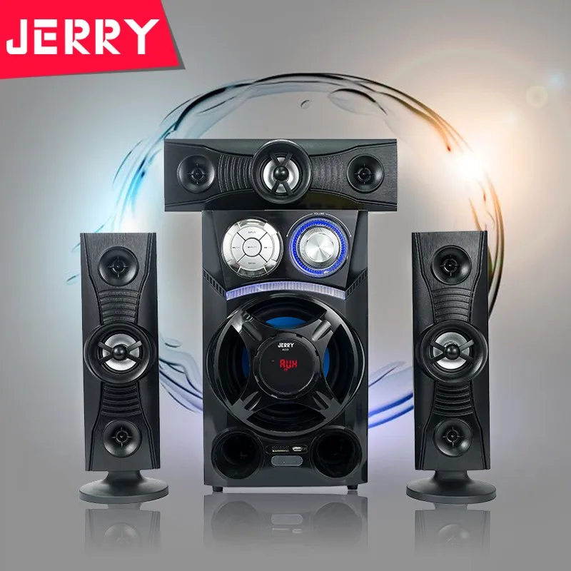 JERRY POWER 3.1 Sound Home Theater Remote Control Woofer Speaker For Indoor Dancing - ANKUX.COM