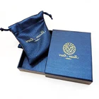 small black drawer cardboard jewelry gift packaging box case for bracelet