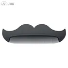 JDK Mustache Shape Plastic Beard Comb for beard grooming