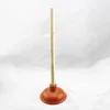 nature rubber 6-Inch Force Cup durable high quality Toilet Plunger with Wood Handle