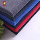 OEM cheap china velvet fabric factory 100 polyester polar fleece fabric