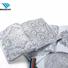 wholesale cheap printing secret garden adult coloring book with pencil