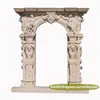 china manufacturer carved marble women statue door frame surround