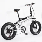 2020 newest china 20 inch fat tire 48V e bike folding electric bike bicycle
