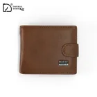 Imperial Horse Men Leather Classic Hasp and Button Wallet #023 2019-1-3
