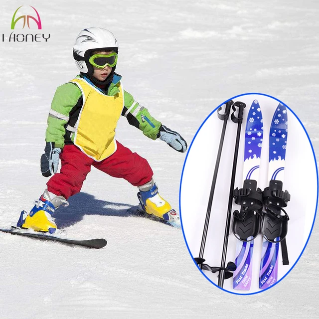 winter skiing sport cartoon cross country snowboard ski set