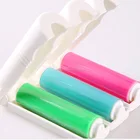 Folding washable sticky travel portable mini washing brush mini lint roller for cloth pet hair carpet