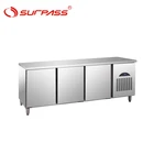 3 Doors Refrigerated Counters for GN Pans