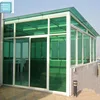Building Interior Stained Glass Doors Emerald Green Float Glass 4Mm Clear Float Glass