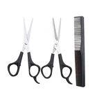 3Accessories Barber Salon Hair Styling Cutting Pet Grooming Beauty Stainless Steel Hair Scissors