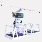 Entertainment equipment adult playground 9D vr flight simulator playstation