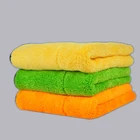 Double-color Two-sided Coral Fleece Car Accessories Dry Clean Wash Cloth