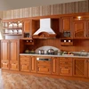 Best selling affordable antique furniture oak/cherry solid wood melamine carcase kejia kitchen cabinets wood furniture