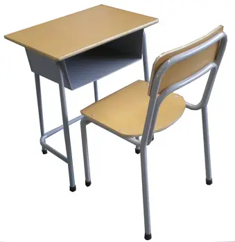 Cheap Price Factory Study Desk Single School Student Desk And