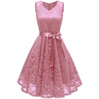 women's summer hot style v-neck lace dresses
