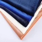 single side knitted material 100% polyester super and soft can be composite fabric for clothing