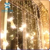christmas Newest hot selling solar led curtain string light, solar led garland string light,led shower curtain